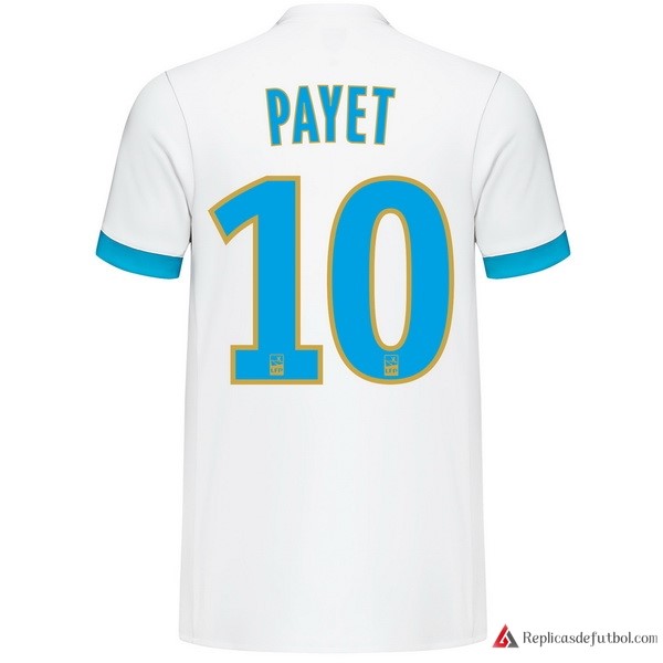 Camiseta Marsella Primera equipación Payet 2017-2018